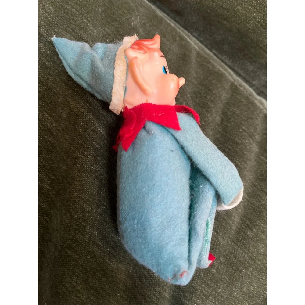 Vintage Pixie Elf Knee Hugger Retro Christmas Made in Japan